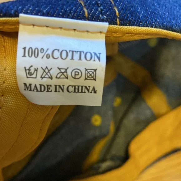 Diva denim distressed bling baseball cap - Picture 3 of 3